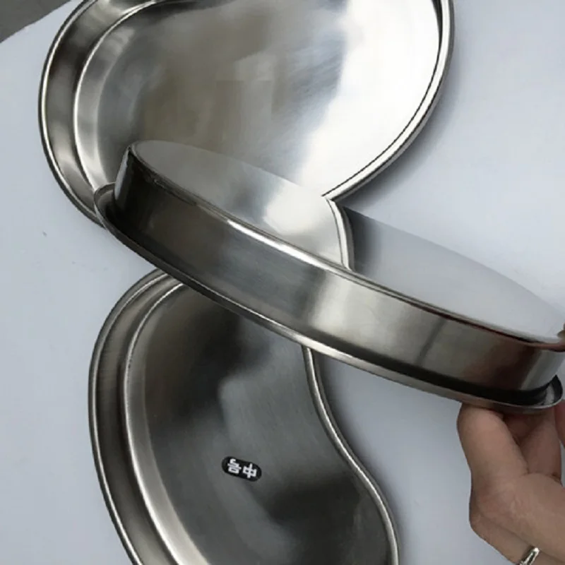 Серебряный лоток для татуировок из нержавеющей стали хирургическая дезинфекция