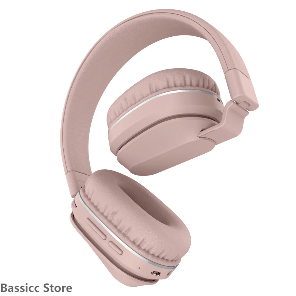 

New Fingertime Bluetooth 5.0 Wireless /Wired Foldable Headphone with Mic Over Ear Music Earphone TF Headset for phone PC