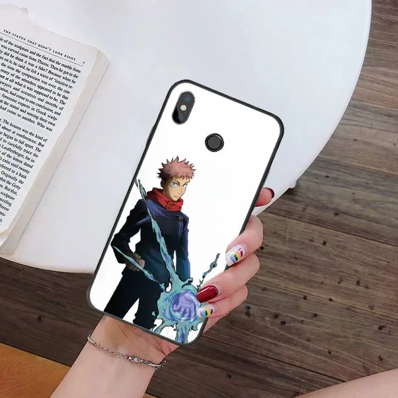 

Jujutsu Kaisen Phone Case For Xiaomi Redmi mi note 7 8t 9 9t 9s 8 10 10t 11 pro lite K20 max 3