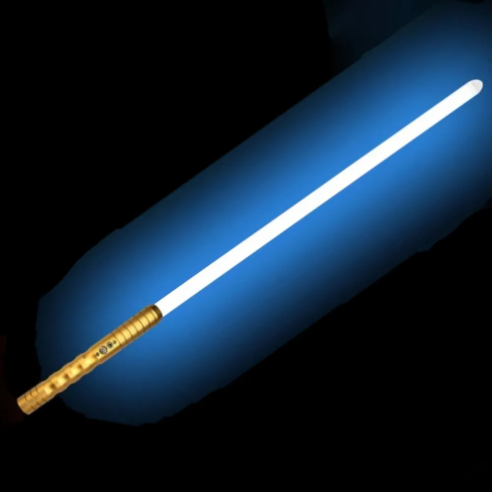LGTOY тяжелый Дуэльный светильник saber Jedi светодиодный светильник перезаряжаемый Saber Force FX громкий звук высокий светильник с FOC металлической рукояткой Рождество