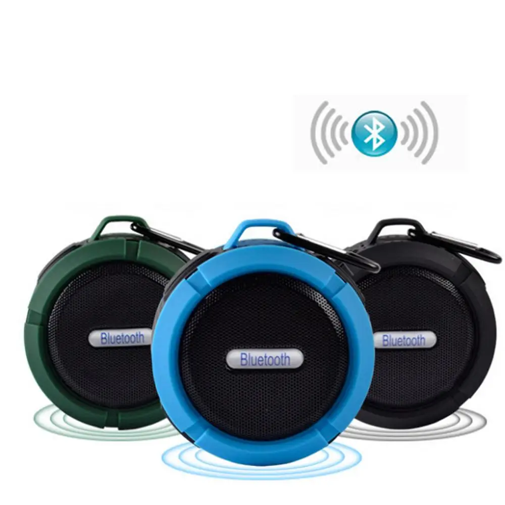 

Mini Speaker Bluetooth Outdoor Wireless Music Portable Speaker Subwoofer Sports Stereo Sound Waterproof Speaker Bass