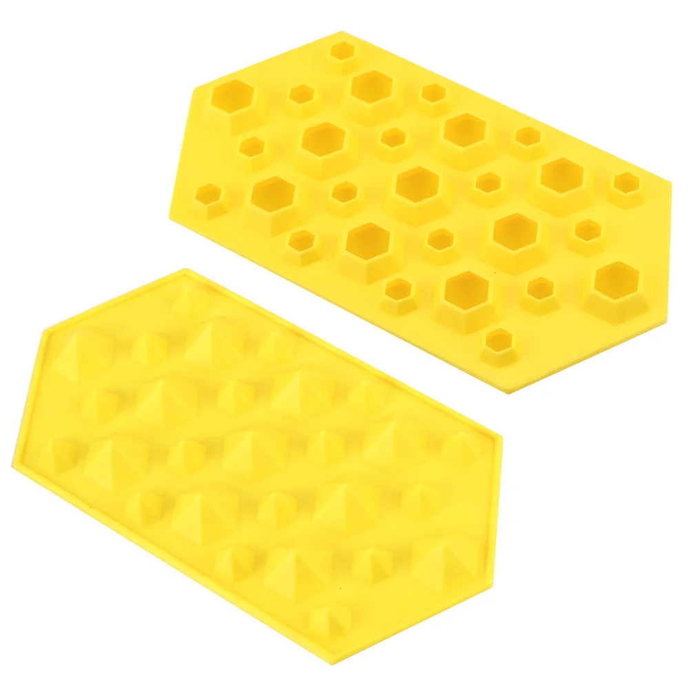 3D бриллианты поднос для мороженого силиконовые формы кубиков льда вечерние бар