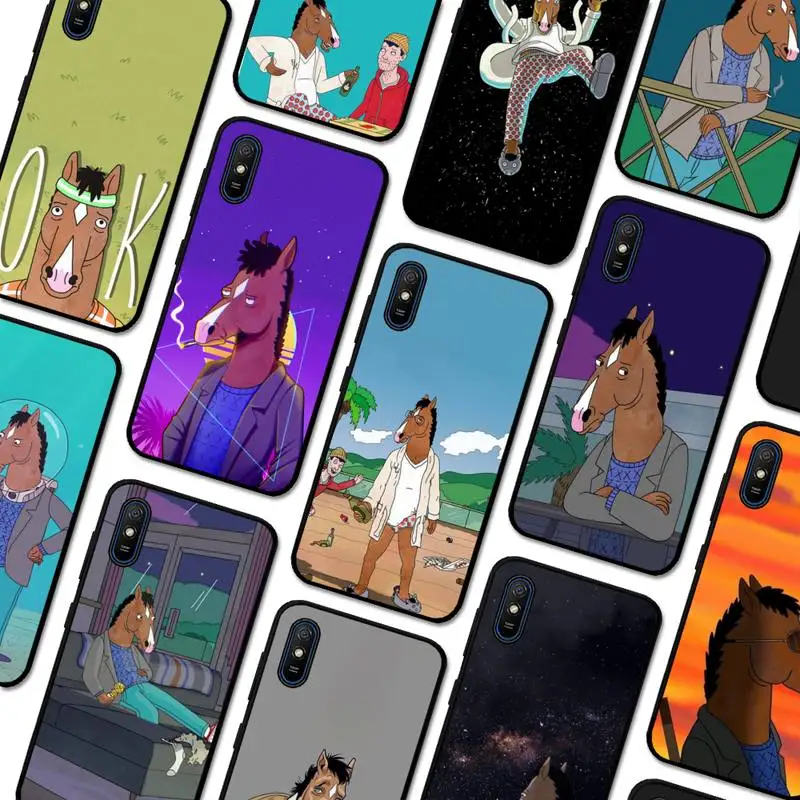 

B-Bojack-H-Horsemans Phone Case For Redmi 9A 8A 7A 7A 7 6A 5A 5 Plus 4X S2 GO K20 K30 6 Note 8 9 Pro Cover