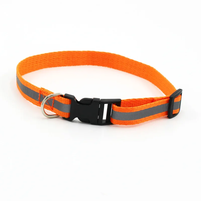 

Ошейник для собак, регулируемый дышащий Светоотражающий ошейник для маленьких и средних собак, кошек, нейлоновый ошейник для кошек, товары ...