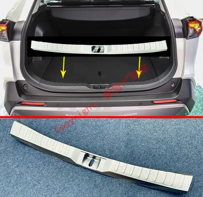 Внутренняя защита заднего бампера из нержавеющей стали декоративная педаль для