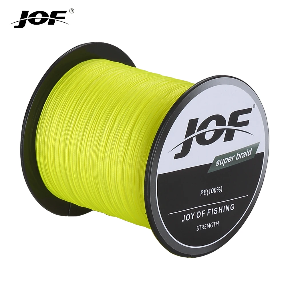 

JOF Braided Fishing Line Multifilament 300M 500M 1000M 8 Strands Cord Carp Fishing Lines For Saltwater PE line