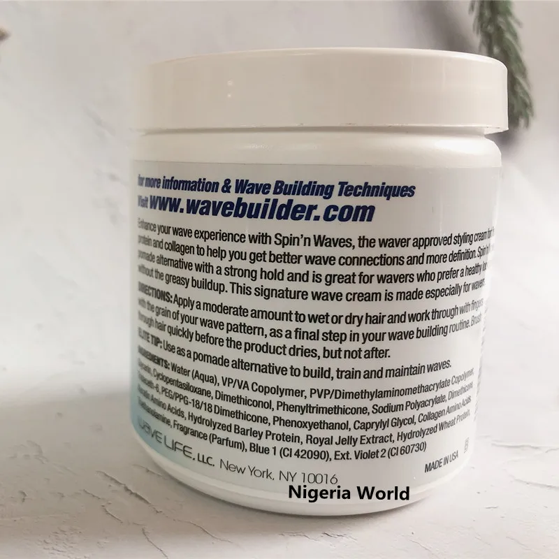 World WaveBuilder Spin'n Waves Hair Cream /227g | Красота и здоровье