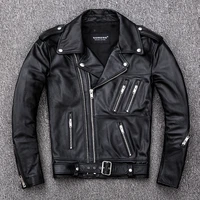 2021 new motor leather coat plus size cowhide jacket cool genuine leather clothes quality leather jackets free shipping