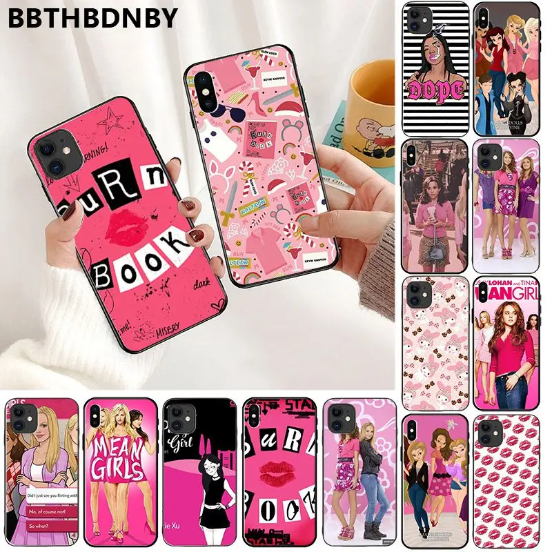 Чехол для телефона девушки поцелуй Горячая новинка черный сотовый iPhone 11 pro XS MAX 8 7 6