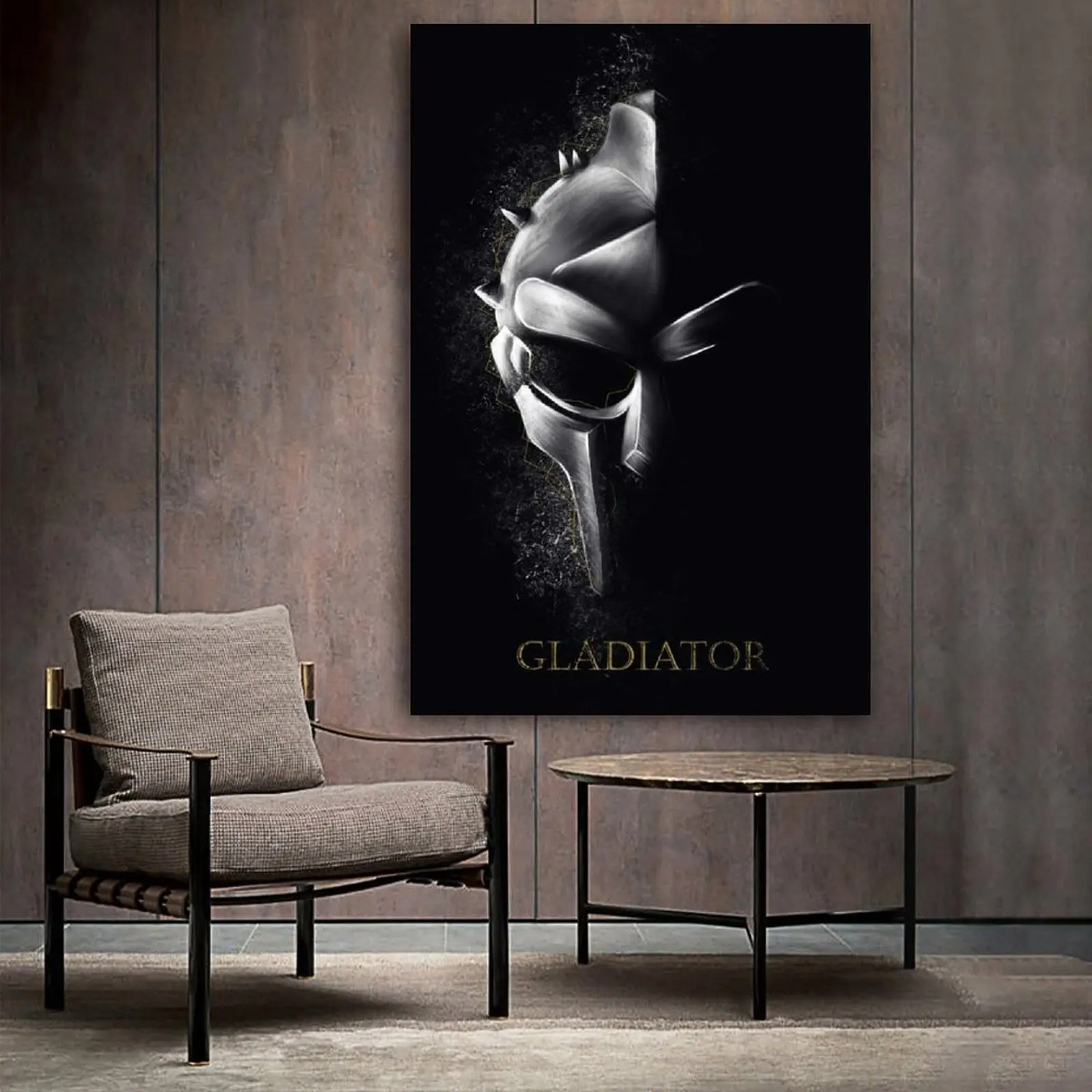 

Gladiator Print on Canvas Painting Wall Art for Living Room Home Decor Boy Gift