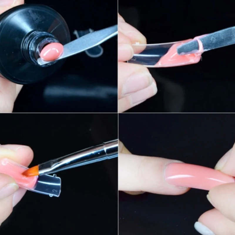 Двухсторонний двухсторонний инструмент для ногтей 2 в 1 искусство и изображение