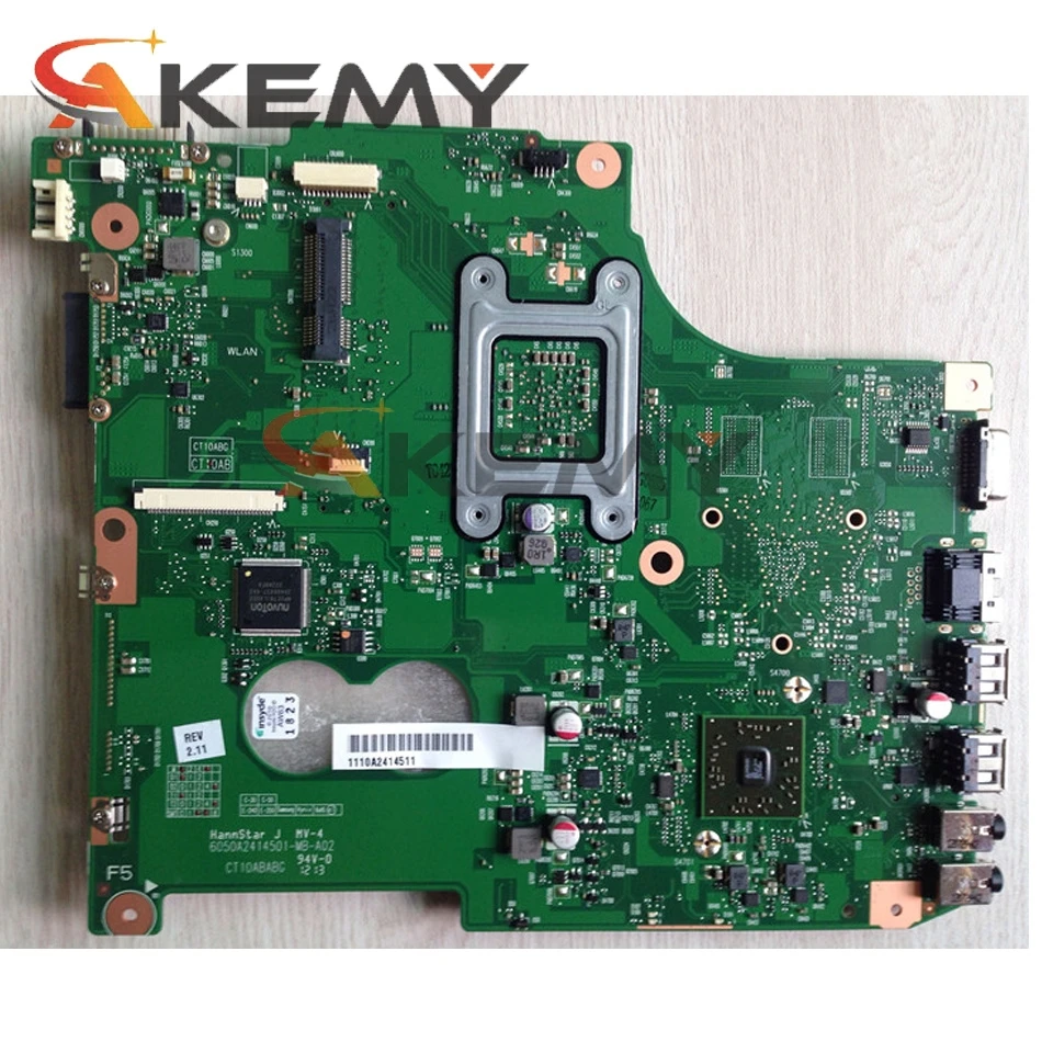 

Akemy V000238040 Main Board For Toshiba Satellite C600 C600D C645 C645D 6050A2414501-MB-A02 Laptop Motherboard