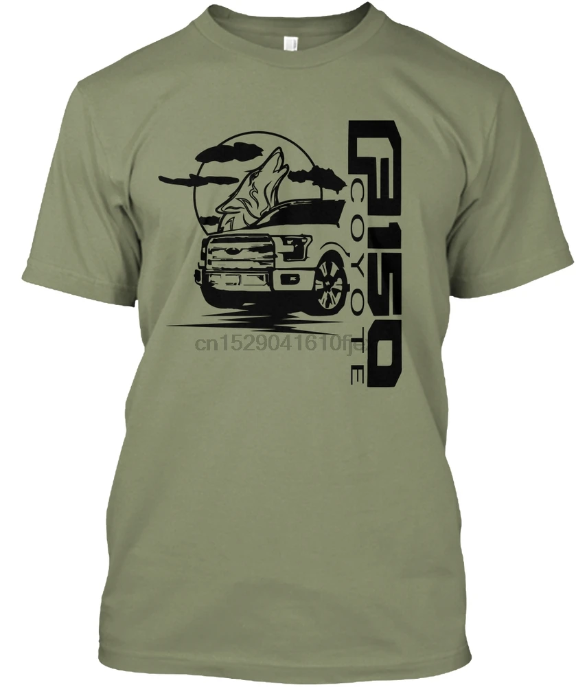 Мужская футболка F150 Койот (американский флаг) (1) Футболки женские футболки |