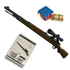 Снайперская винтовка в масштабе 1:1, модель ружья, бумажная игрушка сделай сам, 3D бумажная карточка, военная модель, игрушки ручной работы для мальчика, подарок