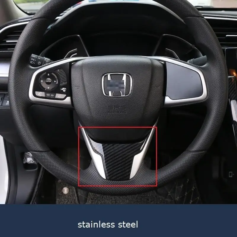 Авто Руль автомобильный хром модифицированный декоративный Стайлинг автомобиля