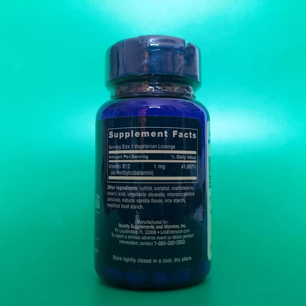 Free shipping methyl cobalamin 1 mg 60 capsules exp 11/2021 | Красота и здоровье