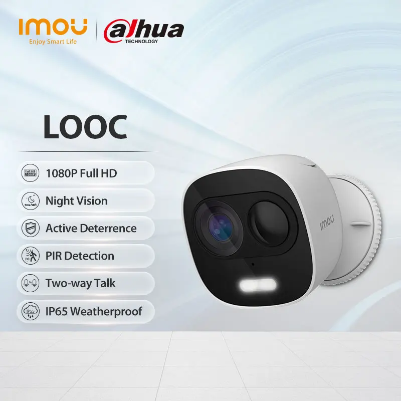 IP камера Dahua imou LOOC 1080P IP65 водонепроницаемая Wi Fi|Камеры видеонаблюдения| |
