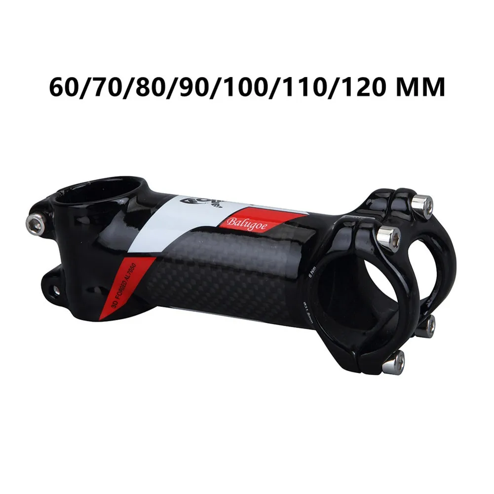 

31.8mm Bicycle Stem 60/70/80/90/100/110/120MM Stems Carbon Fiber Cycling MTB