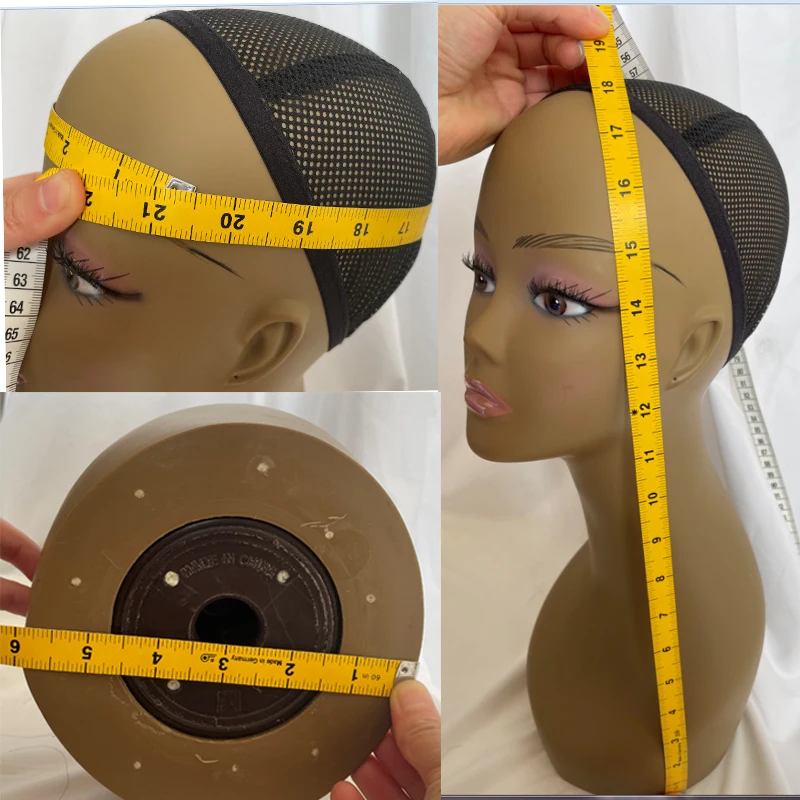 Mannequin Head for Wigs,Makeup,Beauty Accessories PVC Manikin Head 18 inch Long Neck Salon Hairdressing for Wig Making от AliExpress WW
