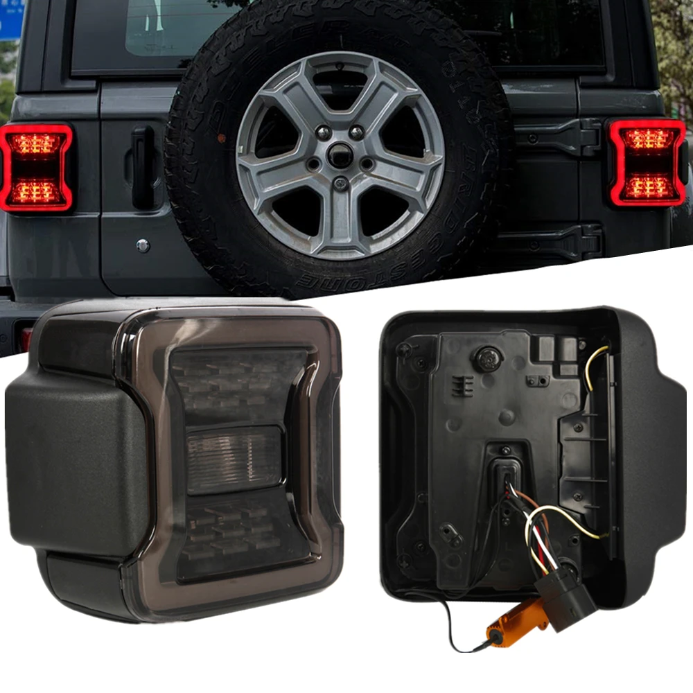 Светодиодный задний фонарь светильник s комбо для Jeep Wrangler JL 2018 2019 бампер обратный