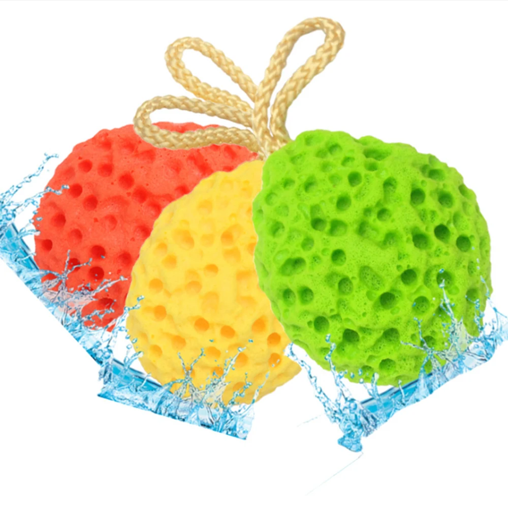 1pc Soft Bath Shower Sponge For Body Cleaning Sponge Body Bath Shower Spa Exfoliator Face Kids Adults Bath Brushes Puff Scrubber