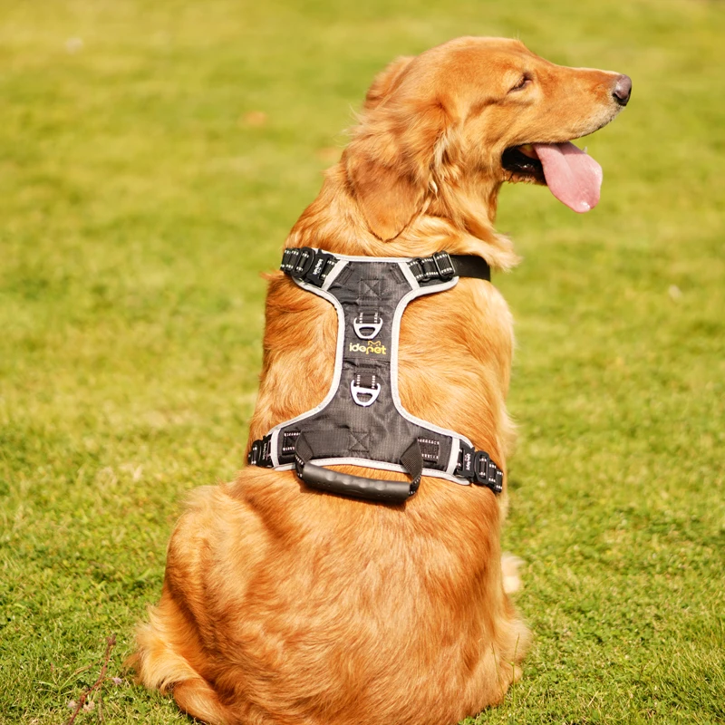 Прочный поводок для собак маленьких и крупных Светоотражающая шлейка домашних