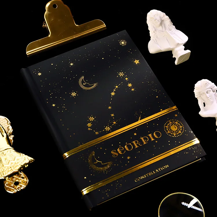 Европейская серия двенадцати созвездий Черная внутренняя страница альбом для