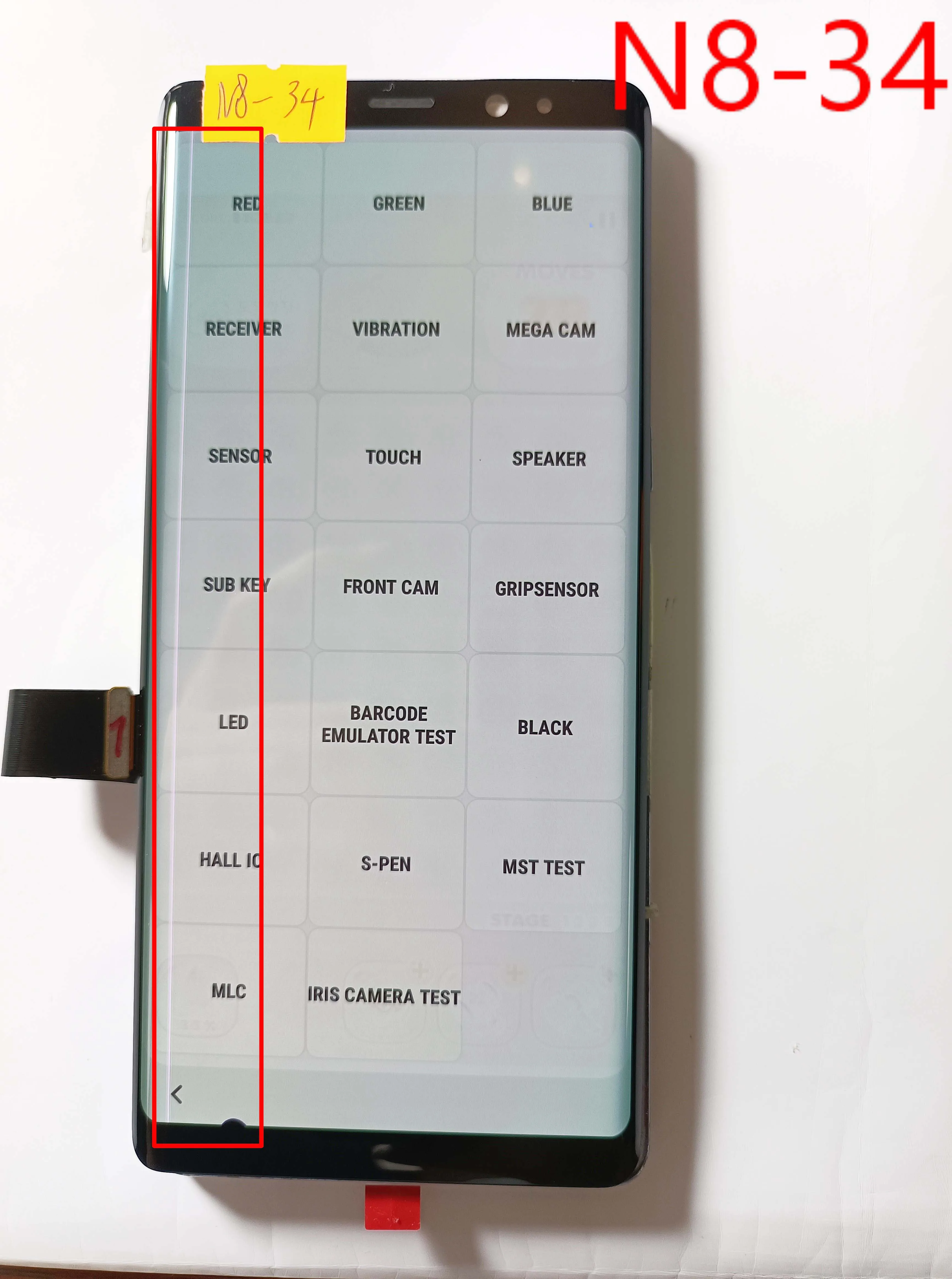 ЖК-дисплей с сенсорным экраном и дигитайзером в сборе для Samsung Galaxy Note8 Note 8 |