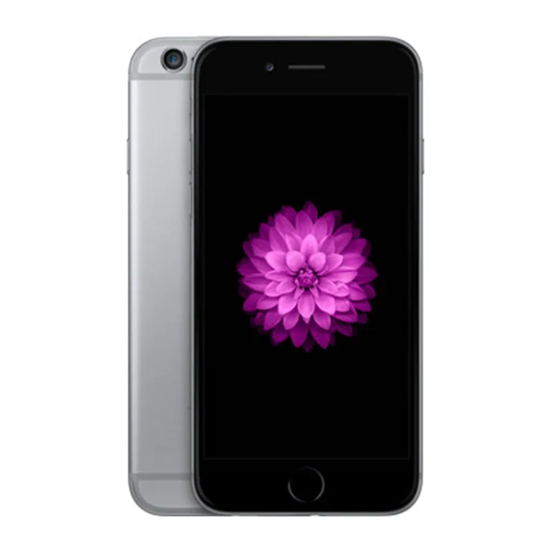 128GB Gray Разблокированный Apple iPhone 6, отпечаток пальца, 128 Гб ПЗУ, 4,7 дюймов, IOS, двухъядерный, 1,4 ГГц, 8,0 МП камера, 3g, WCDMA, 4G, LTE, мобильный телефон - Цвет: 128GB Gray