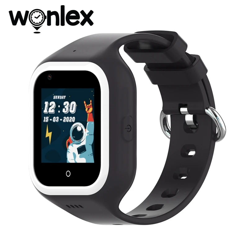 Wonlex Smart Wrist GPS Watch for Baby Silicon Detachable Strap Fun Birthday Gift KT21 Kids SOS 4G Video Call Anti-lost Tracker