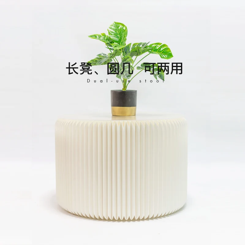 Складной офисный стул из крафт бумаги обеденный стол выдвижная скамья