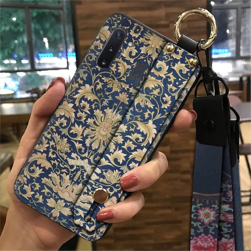 Грязеотталкивающий чехол на запястье в китайском стиле для телефона Samsung Note10