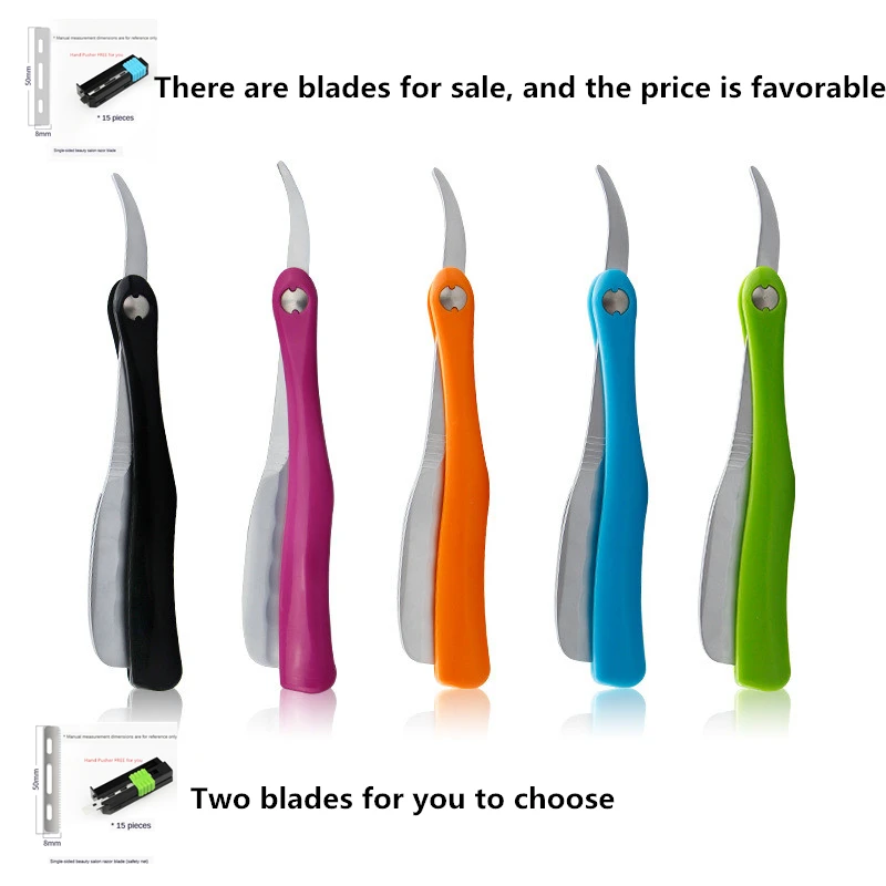 Винтажная Ручная японская бритва с перьями Сменное лезвие бритвенный станок