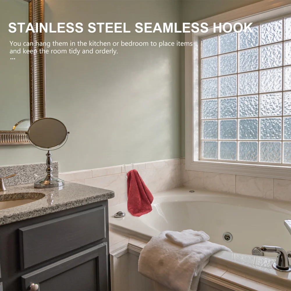 

12pcs S-type Door Hanger Hook Wall Mounted Coat Hooks Wall Door Hook Organizer