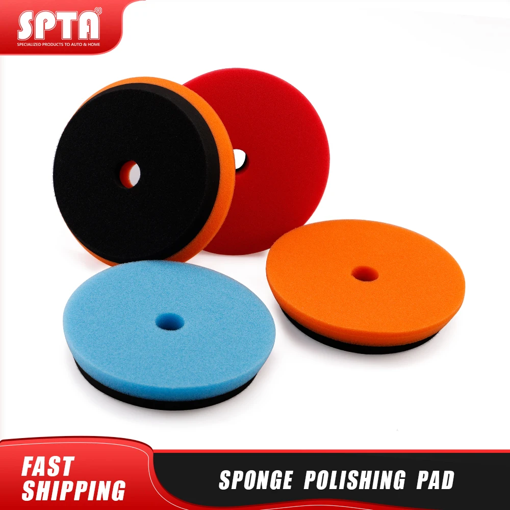(Оптовая Продажа) SPTA 5 дюймов (125 мм) набор сверхмощных полировальных колодок для 125