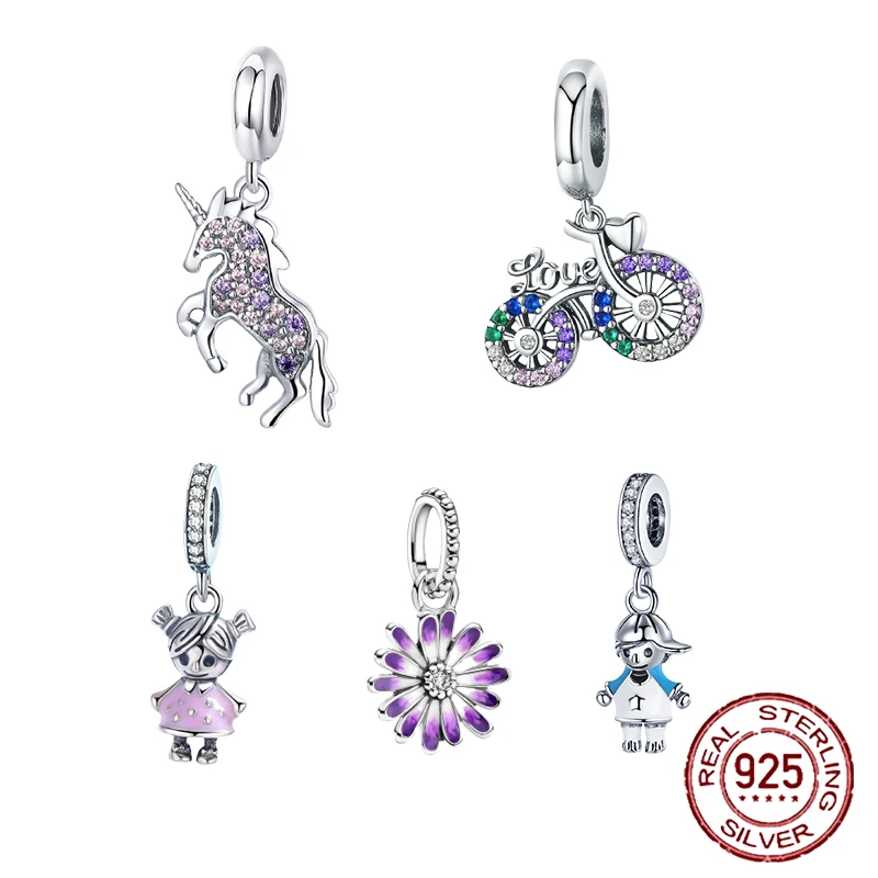 

Женские браслеты из серебра 925 пробы, с бусинами