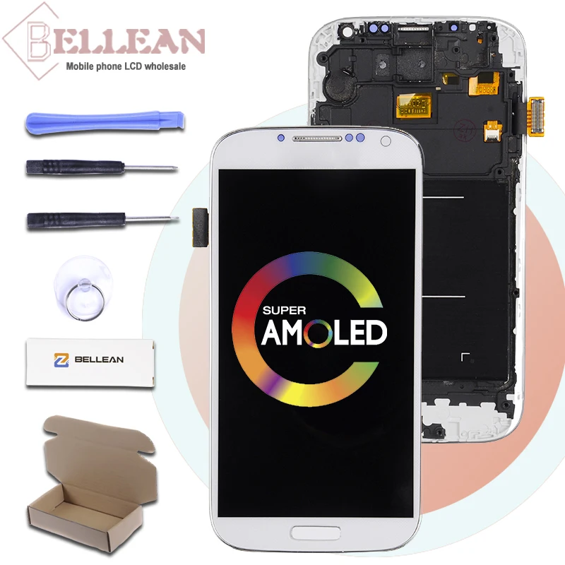 Catteny скидка I9500 дисплей для Samsung Galaxy S4 ЖК экран сенсорный дигитайзер сборка I9505 i337