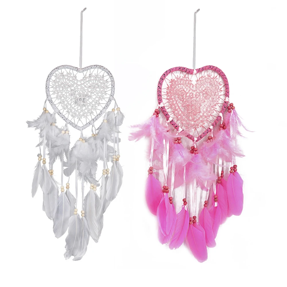 Винтажная открытая сетка в форме сердца для украшения дома и автомобиля|Ловцы