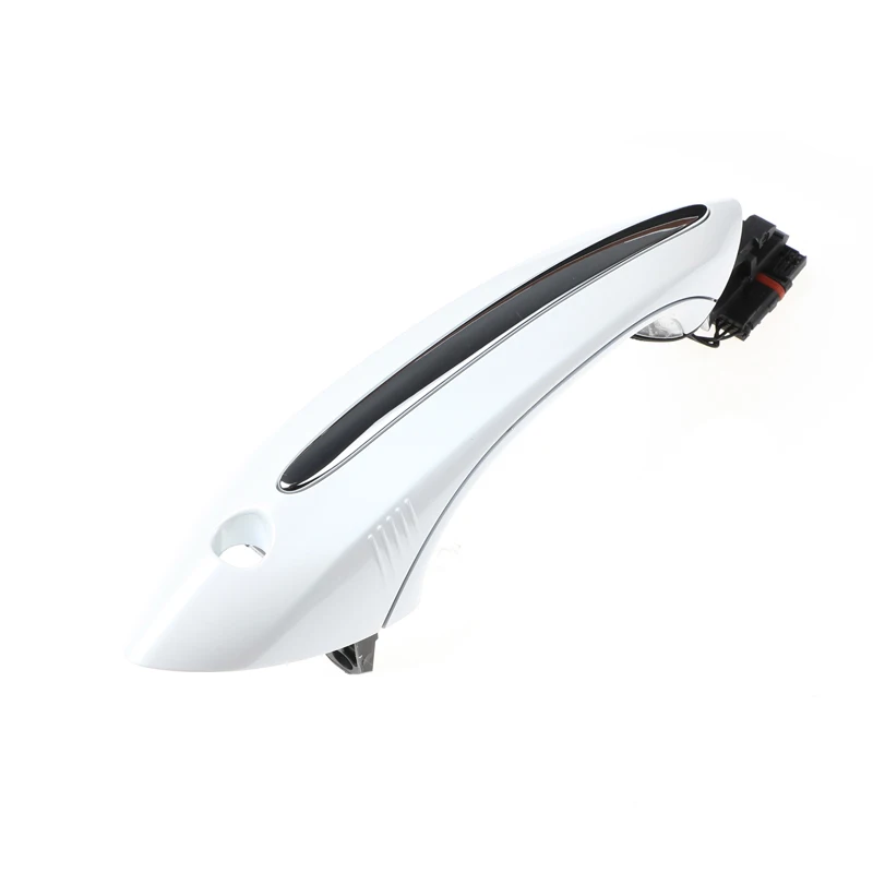 Перламутрово-Белый Цвет Передняя и задняя Удобная дверная ручка для BMW 5 серии F11