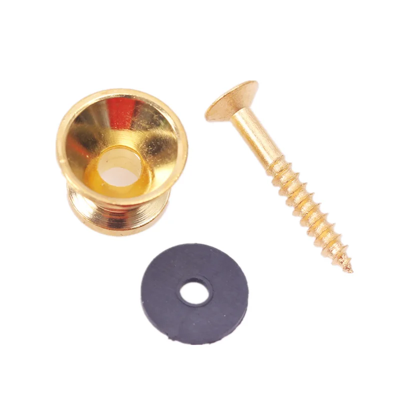 Замок для гитарного ремня 2 шт./комплект металлические зажимные штифты кнопка