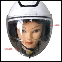 helmet clear anti fog film rainproof film sticker pet universal motorcycle helmet lens fog resistant films moto racing accessori