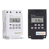 tm 616 digital electronic timer 220v 30a weekly programmable relay controller