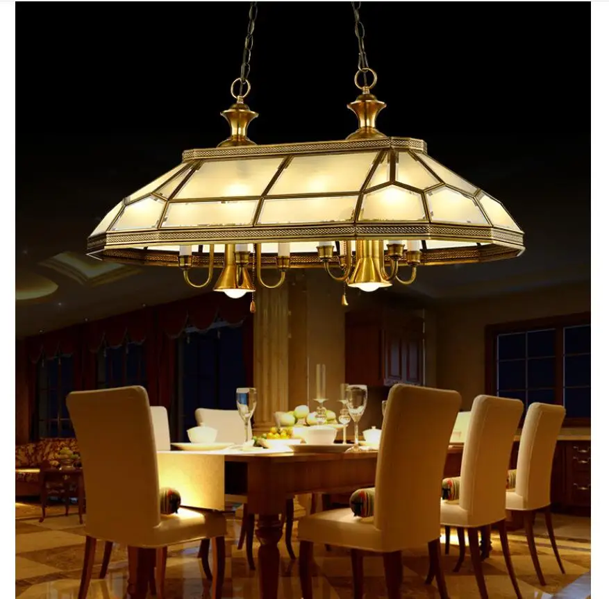 Бесплатная доставка роскошный светодиодный светильник из меди в скандинавском