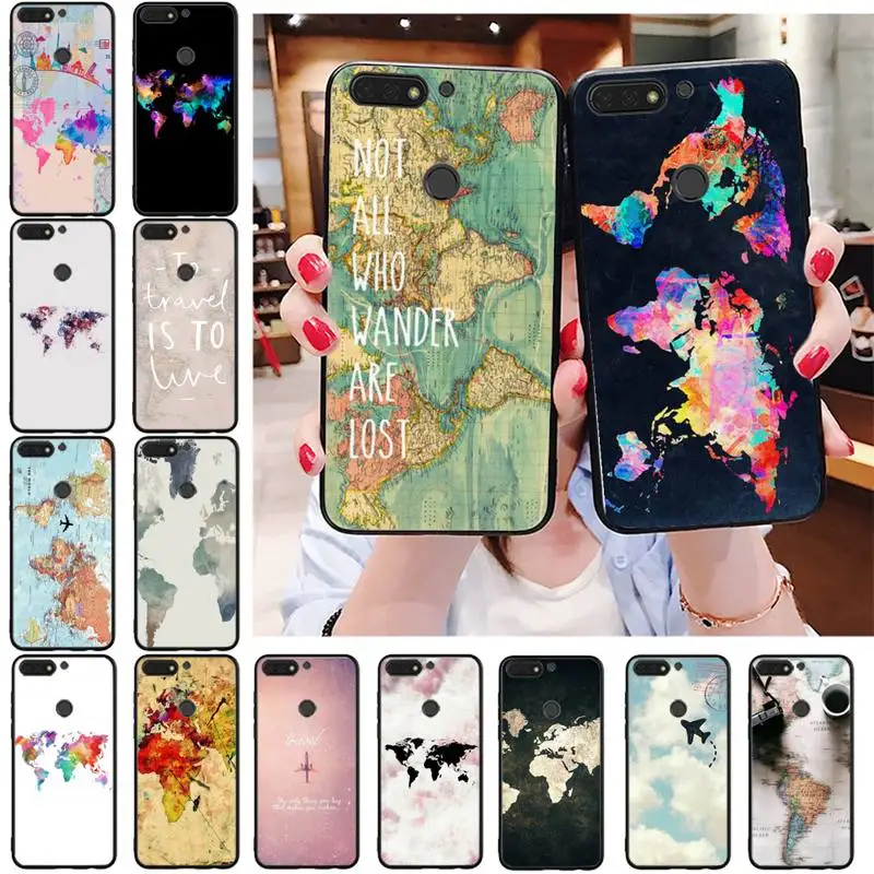 Дорожный Чехол для телефона Huawei Honor 20 7X 7A 7C 8A 8C 8X 9X 9A 10i 20i 20S 20lite 6A 6C|Бамперы| |