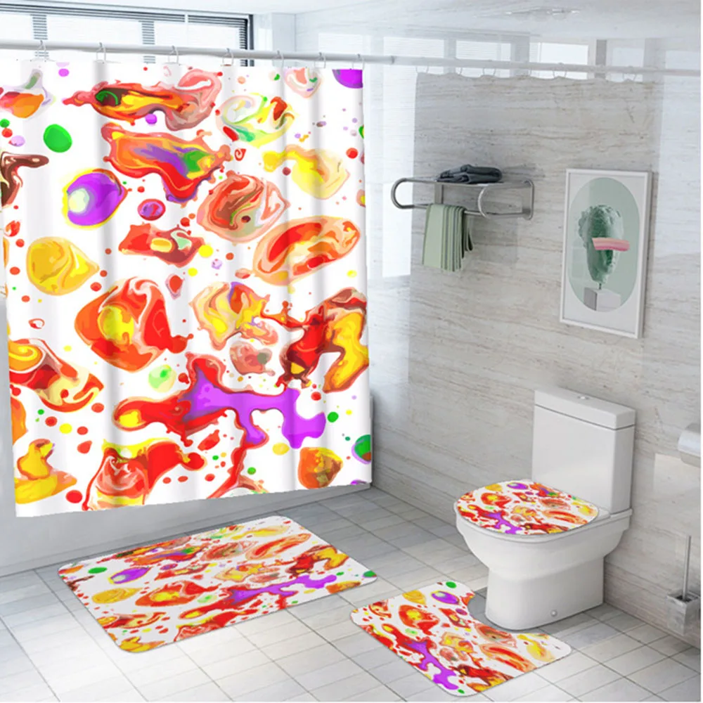 Детская Водонепроницаемая занавеска для ванной комнаты|Шторы душа| |