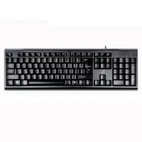 zhuiguangbao q9 single keyboard usb square mouth business office home ps2 round hole wired desktop computer keyboard