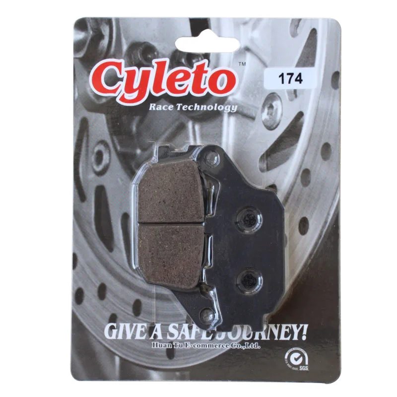 Cyleto мотоциклетные передние и задние тормозные колодки для Suzuki SV400 2003-2005 SV650 2002-2013 DL650 V-Strom 2004-2013 DL1000 2002-2010