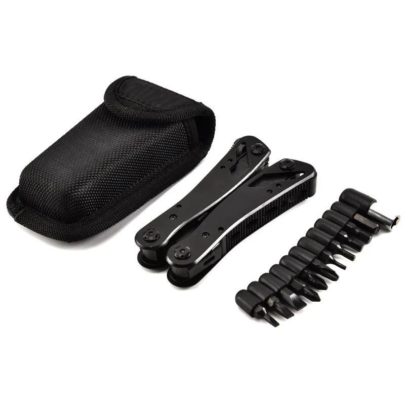 Многофункциональный инструмент плоскогубцы складной портативный зажим для