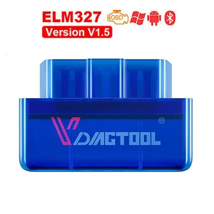 bluetooth v1.5 ELM327 Bluetooth V2.1/V1.5 с выключателем питания ODB2 ODBII OBD II ELM 327 Тестер Bluetooth автоматический диагностический инструмент для сканирования крутящего момента Android - Цвет: bluetooth v1.5