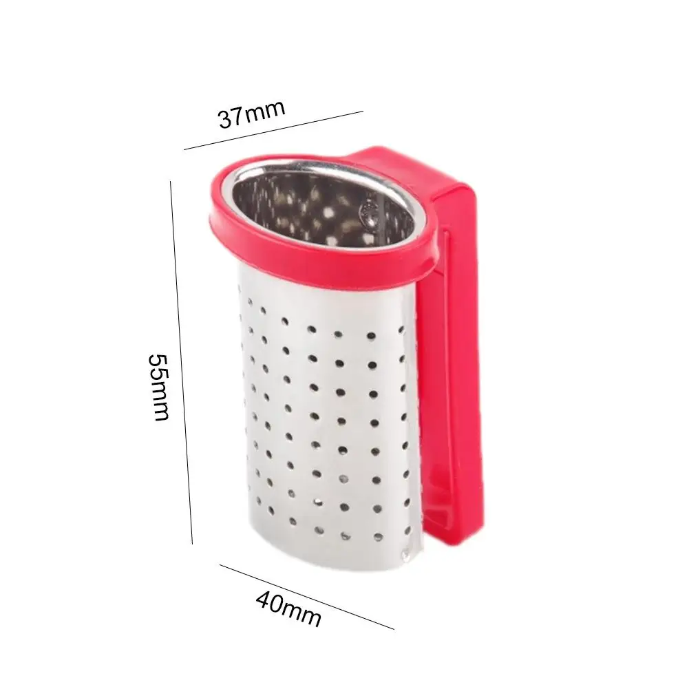 

Stainless Steel Tea Infuser With Handle Reusable Basket Fine Mesh Tea Strainer Coffee Filters Loose Tea Leaf Teaware